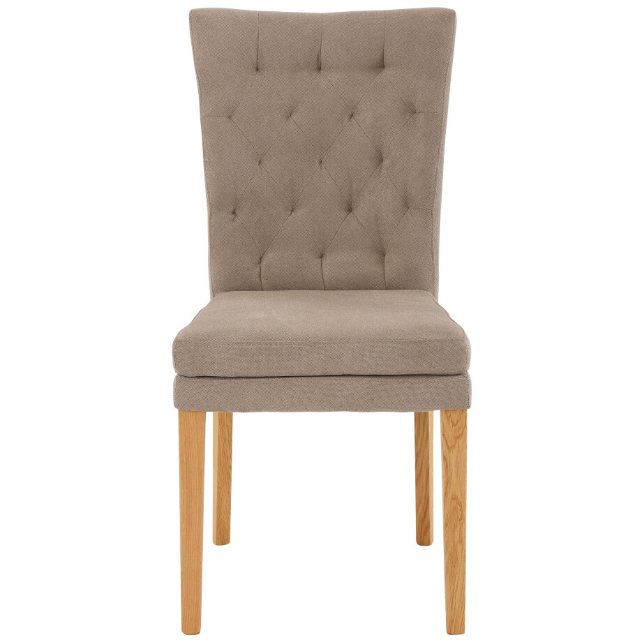 Home affaire Eetkamerstoel Colorado BESTSELLER Polsterstoel Poten in eiken of noten. In set van 2, 4 of 6 afbeelding 1