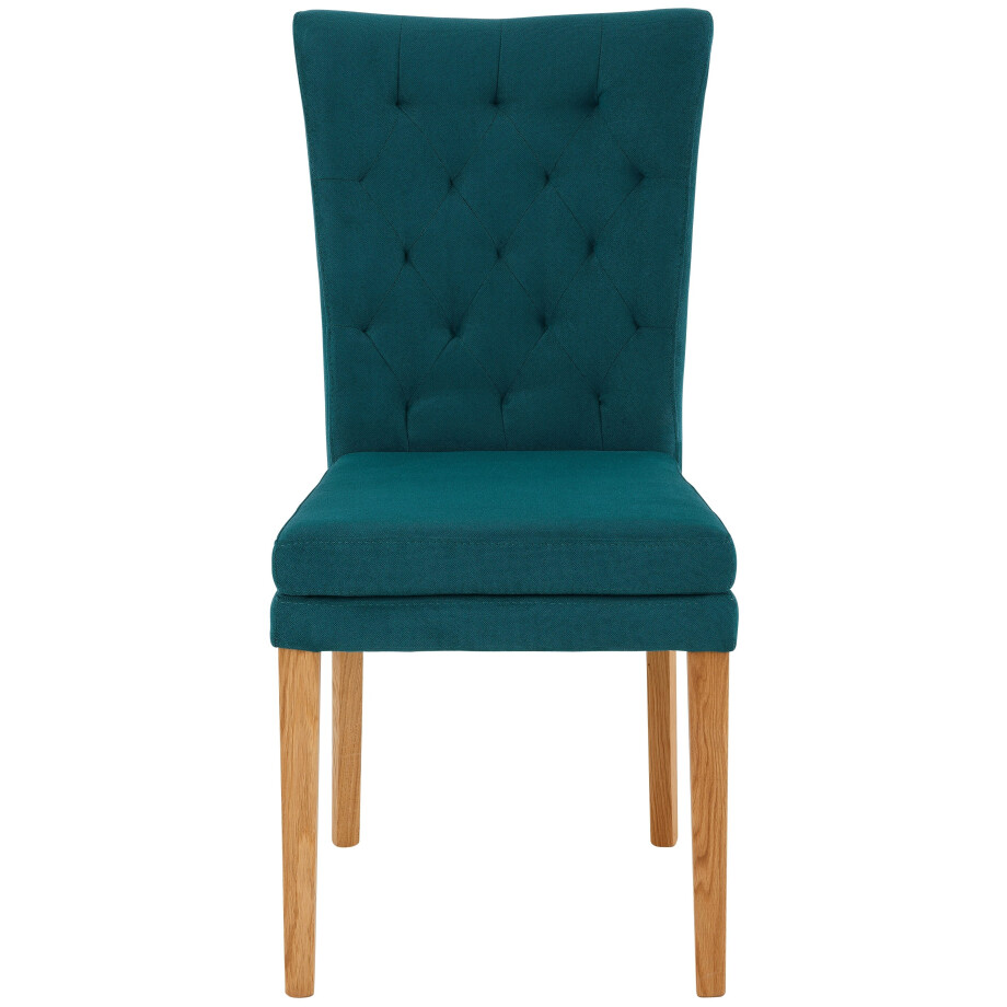 Home affaire Eetkamerstoel Colorado BESTSELLER Polsterstoel Poten in eiken of noten. In set van 2, 4 of 6 afbeelding 1