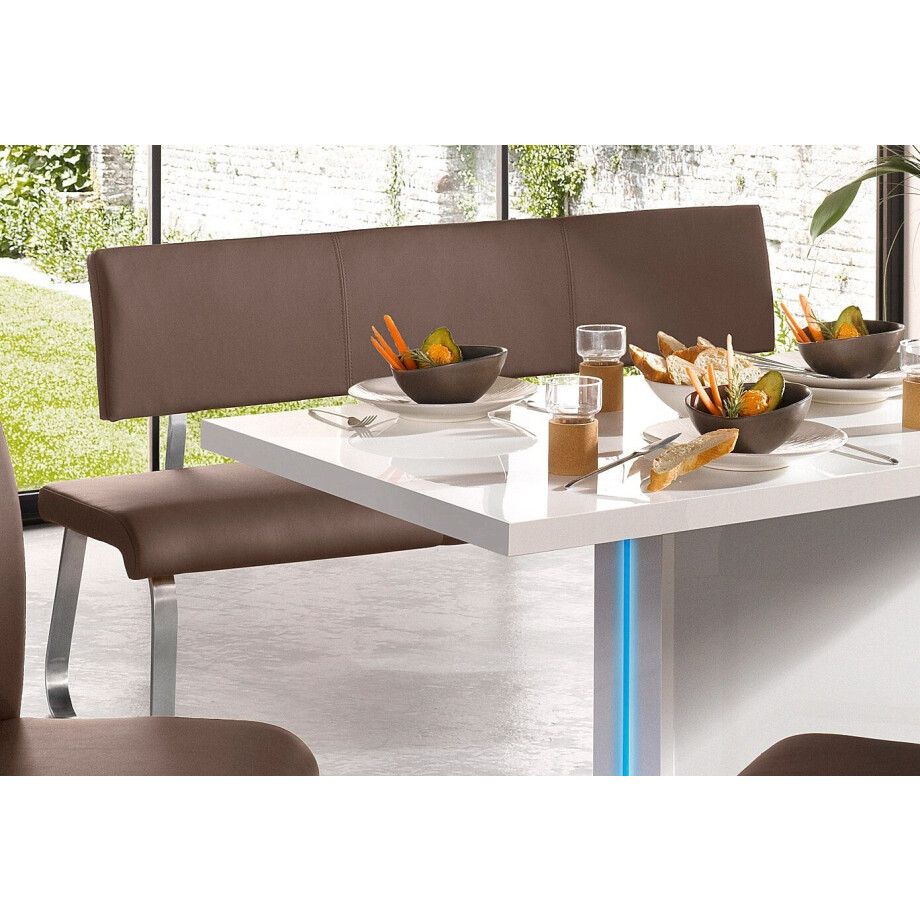 MCA furniture Bank Arco belastbaar tot 280 kg, echt leer, in verschillende breedten afbeelding 1
