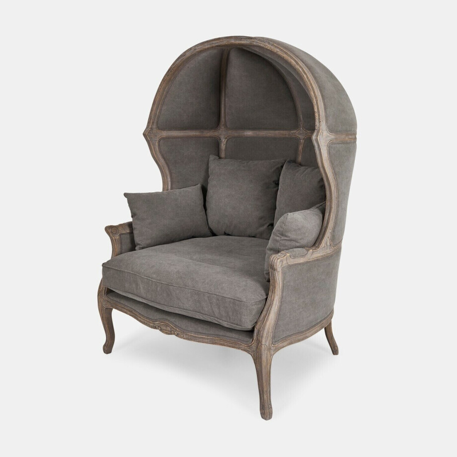 LOBERON Loungefauteuil Genvielle grijs afbeelding 1