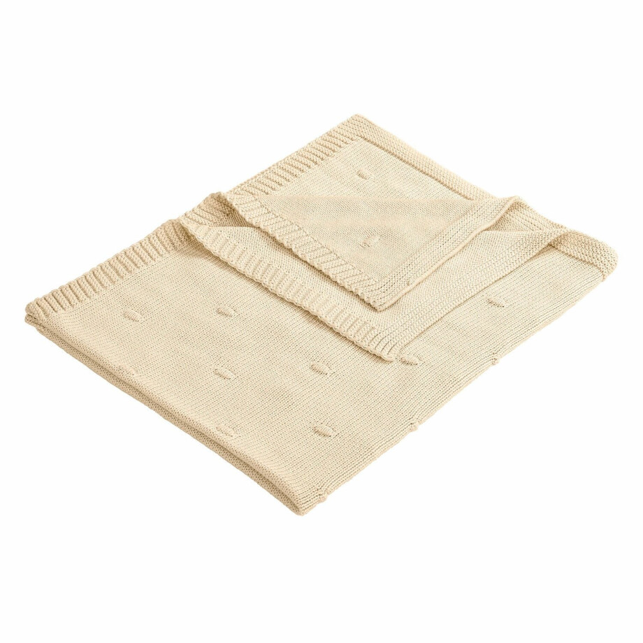 LOBERON Plaid Samiya crème afbeelding 1
