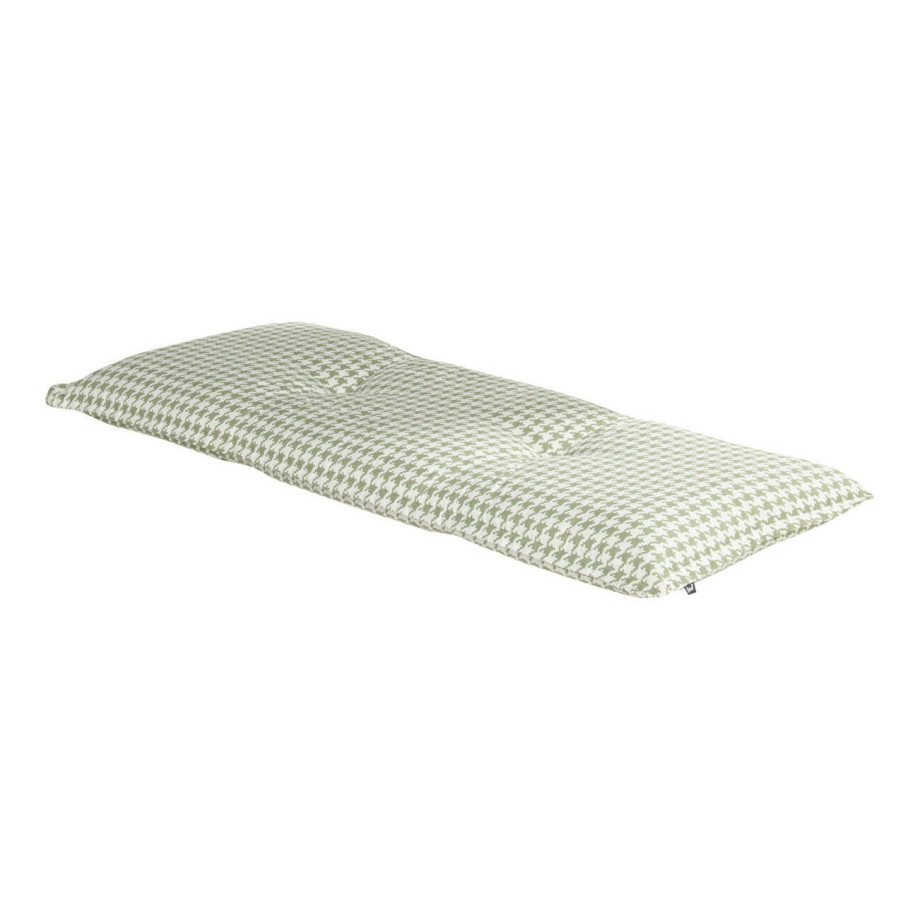 Hartman Tuinkussen 'Poule' t.b.v. Tuinbank 120cm, kleur Groen afbeelding 1