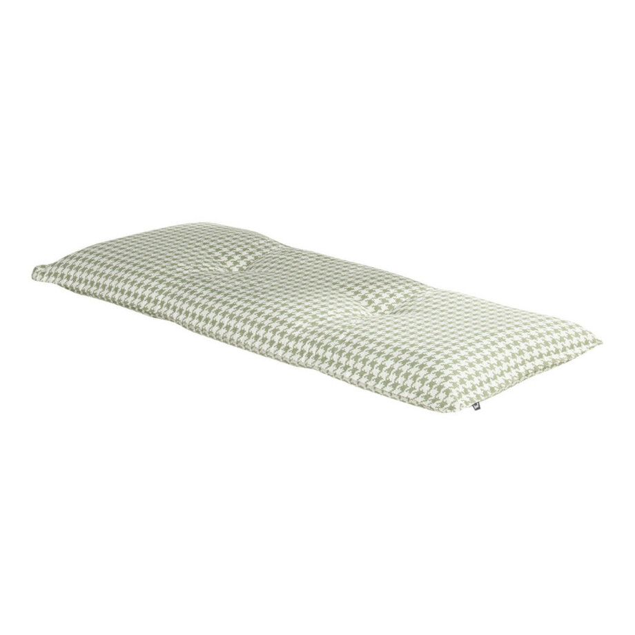 Hartman Tuinkussen 'Poule' t.b.v. Tuinbank 120cm, kleur Groen afbeelding 1
