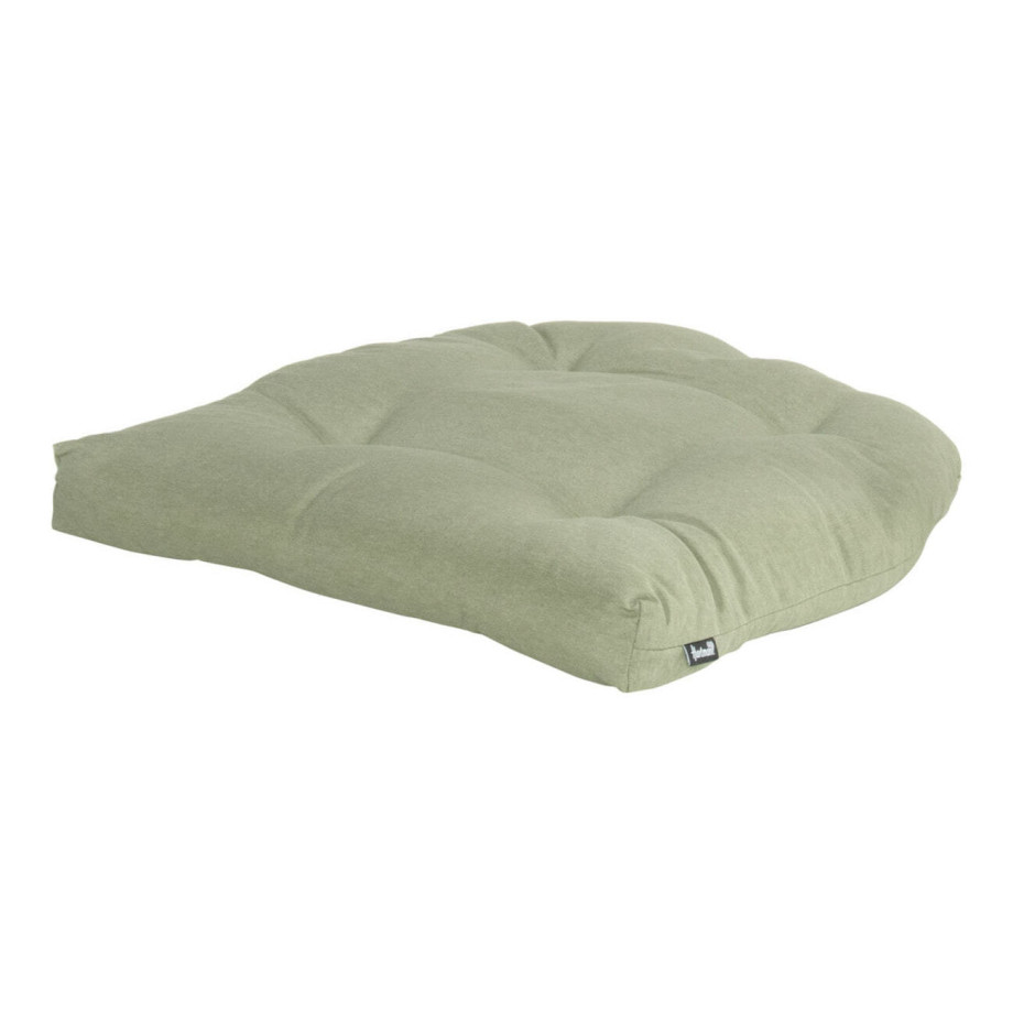 Hartman Tuinkussen 'Cuba' t.b.v. Tuinstoel afgeronde rug, kleur Groen afbeelding 1