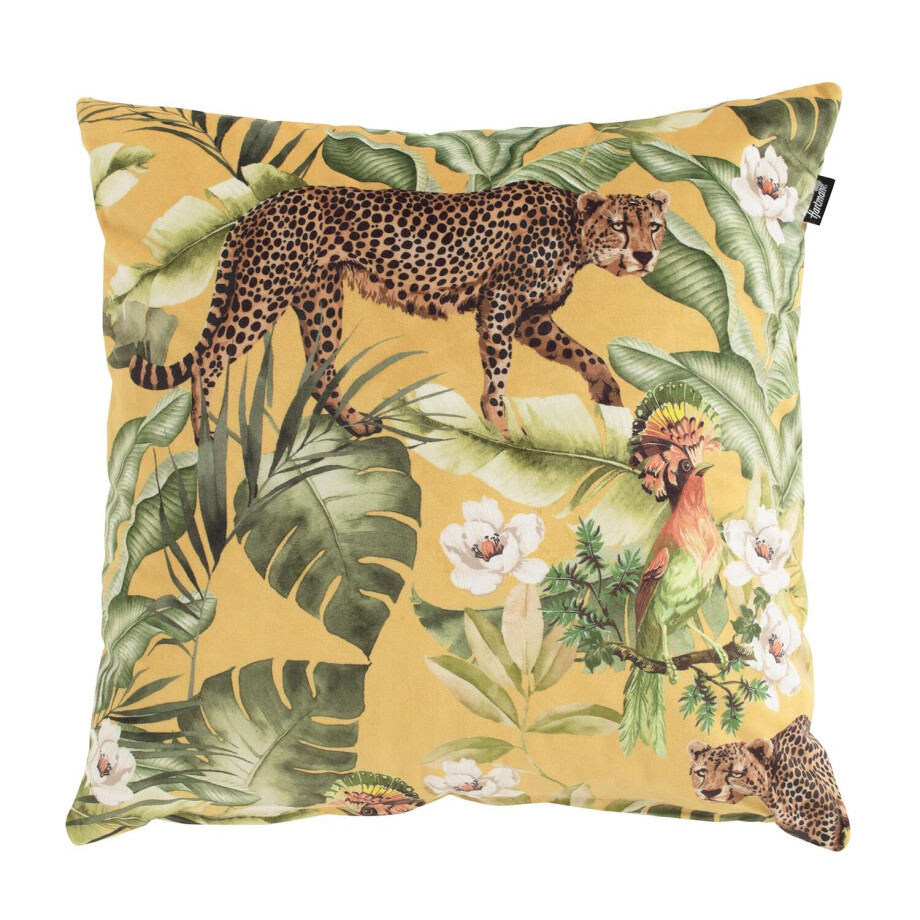 Sierkussen 50x50cm Indoor Kyra yellow Sierkussen 50x50cm Indoor Kyra yellow afbeelding