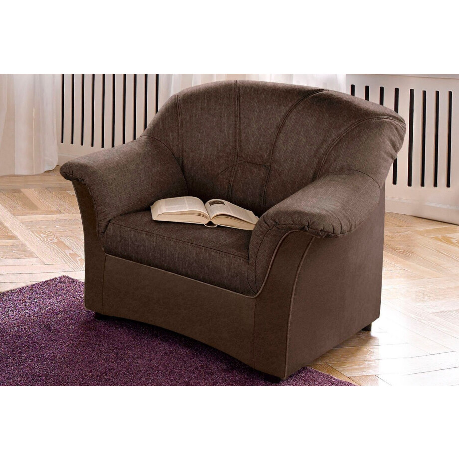 DOMO collection Fauteuil Flores naar keuze met binnenvering (niet bij microvezel primabelle-structuur) afbeelding 1