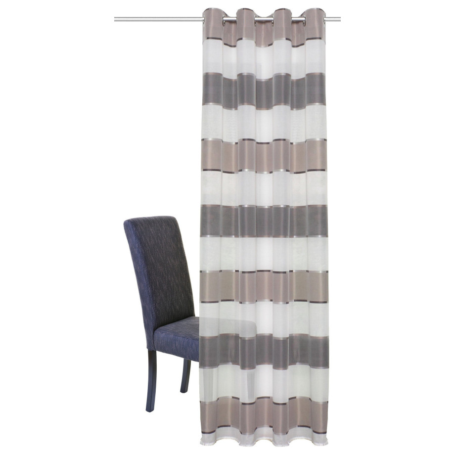 HOME WOHNIDEEN Gordijn DARIAH HxB: 245x140, ondoorzichtig (1 stuk) afbeelding 1