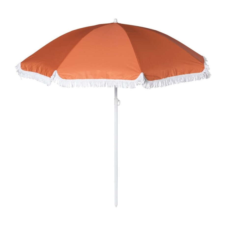 Strandparasol Tess - oranje - ø150x180 cm afbeelding 