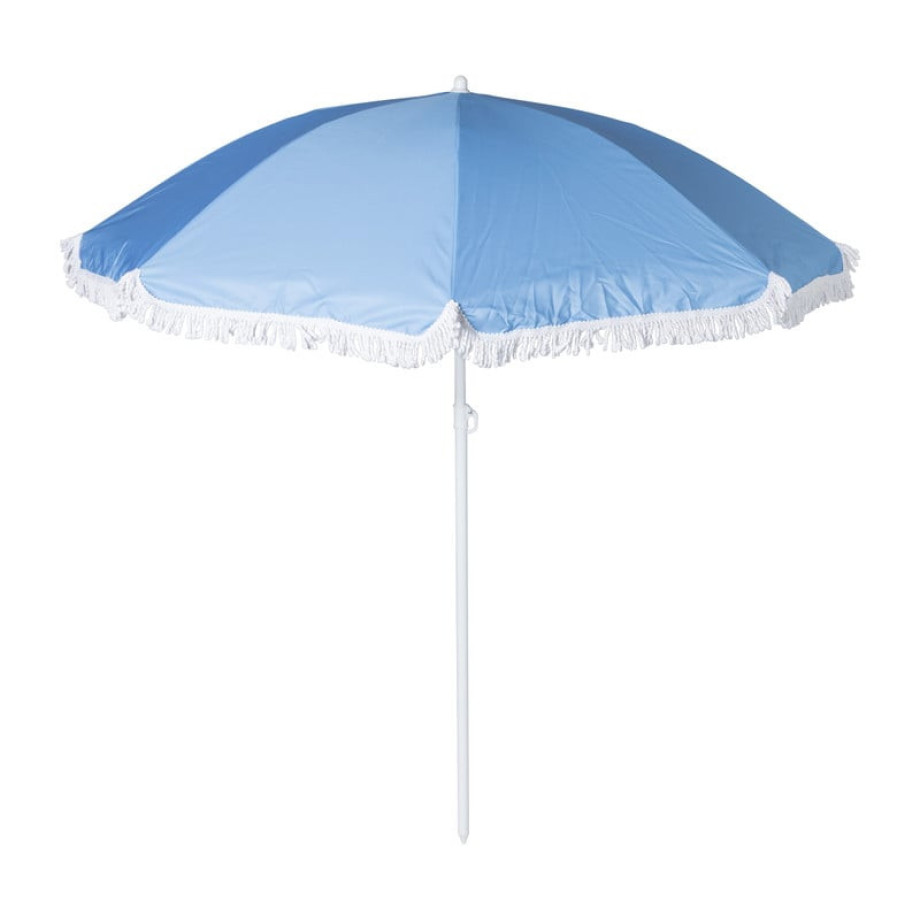 Strandparasol Tess - blauw - ø150x180 cm afbeelding 