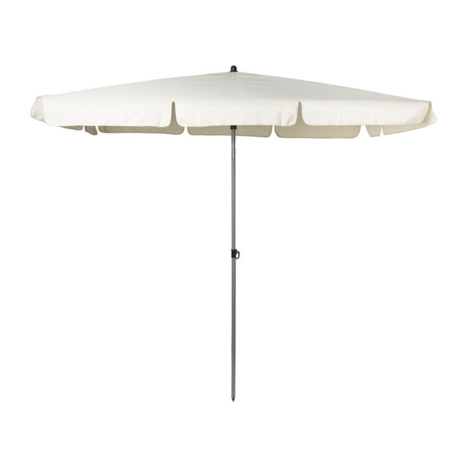 Parasol - wit - ø120x180 cm afbeelding 