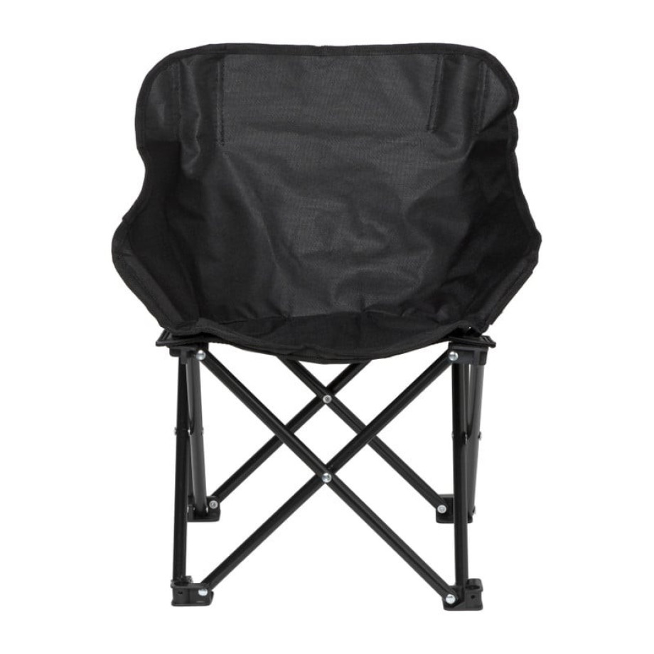 Kids campingstoel compact - zwart - 50x50x40 cm afbeelding 