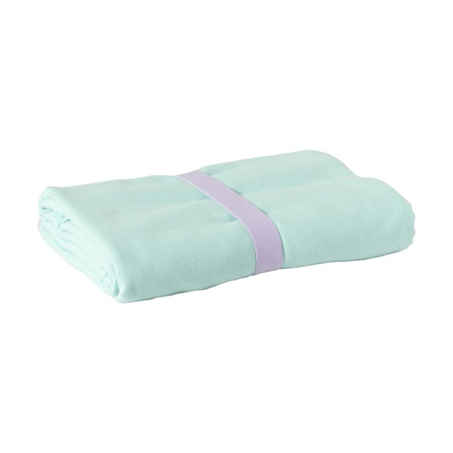 Microvezel handdoek - blauw - 100x180 cm afbeelding 