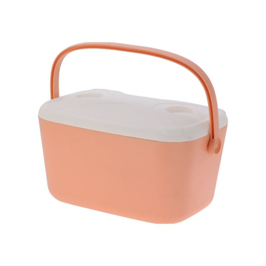 Koelbox 20 liter - roze - 47x34x26 cm afbeelding 