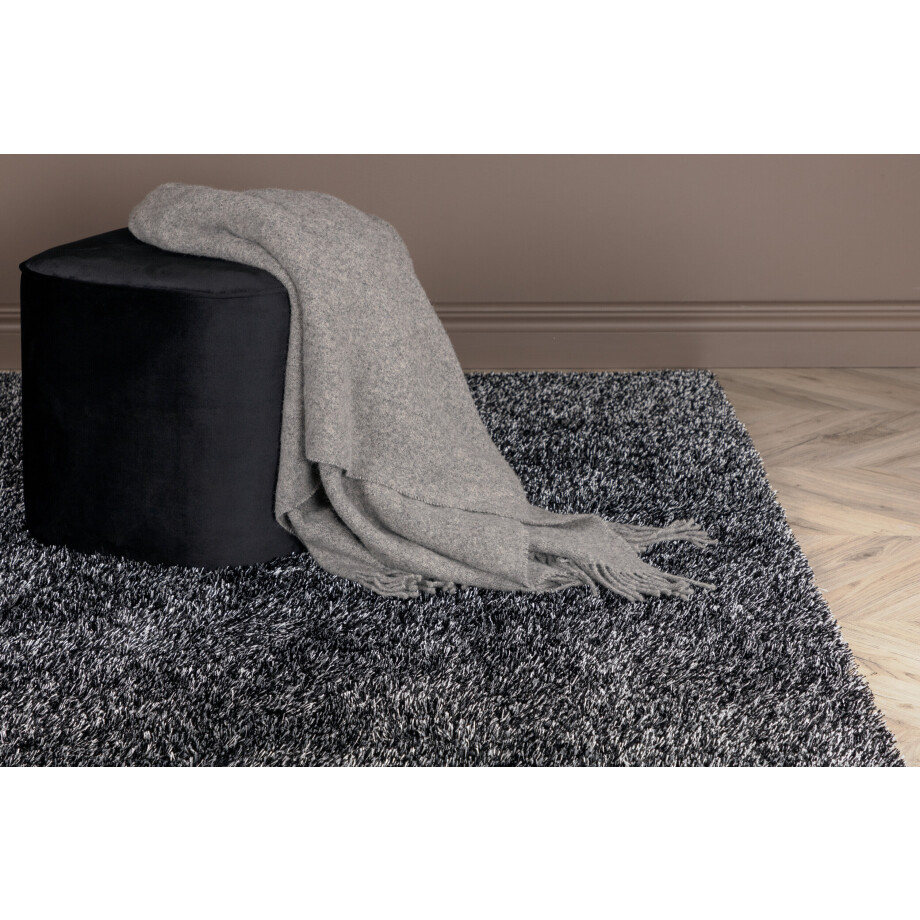 Nohr Vloerkleed 'Der' 200 x 290cm, kleur Antraciet afbeelding 1