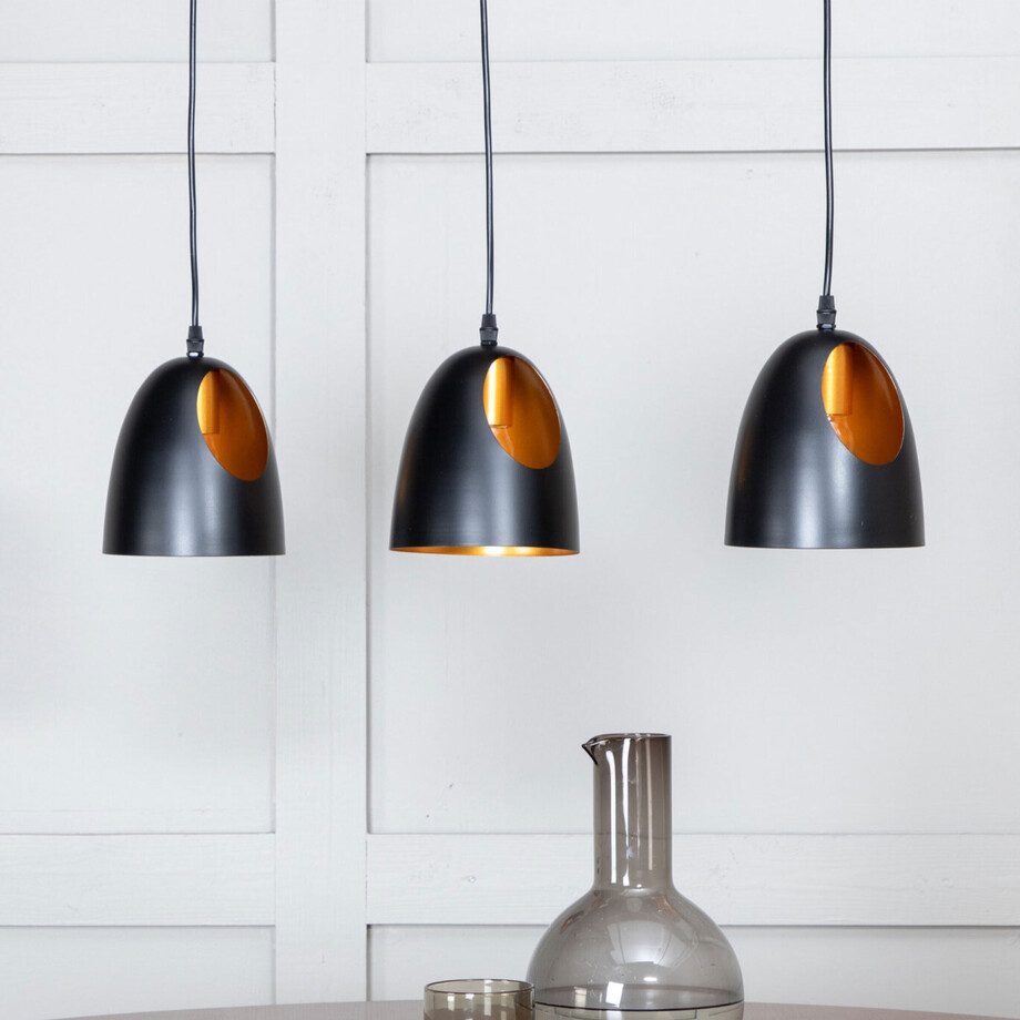 Nohr Hanglamp 'Takenya' 3-lamps afbeelding 1