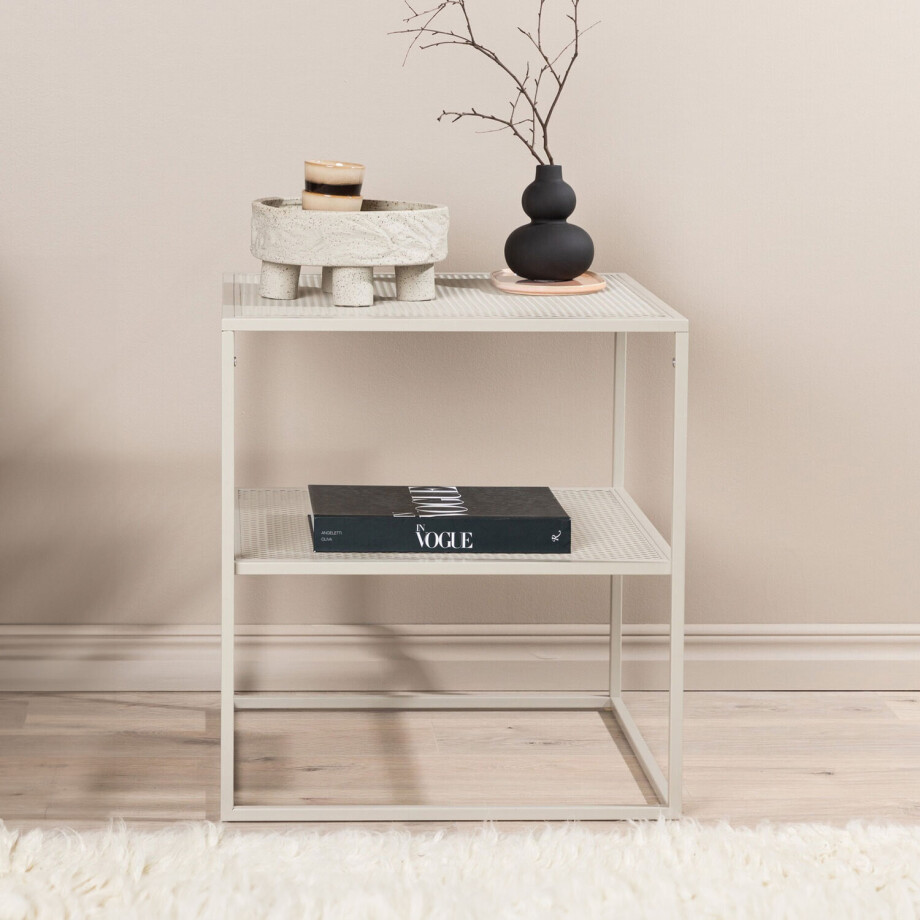 Nohr Salontafel 'Verity' 55 x 55cm, kleur Beige afbeelding 1