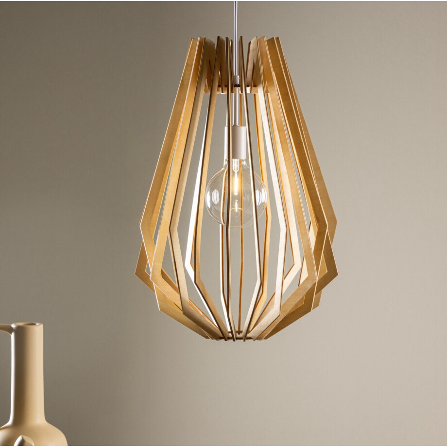 Nohr Hanglamp 'Markale' Hout afbeelding 1