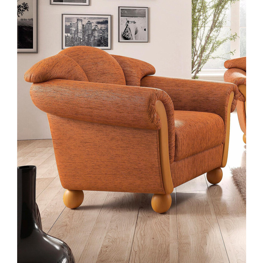Home affaire Fauteuil Milano, lounge fauteuil (set) afbeelding 1