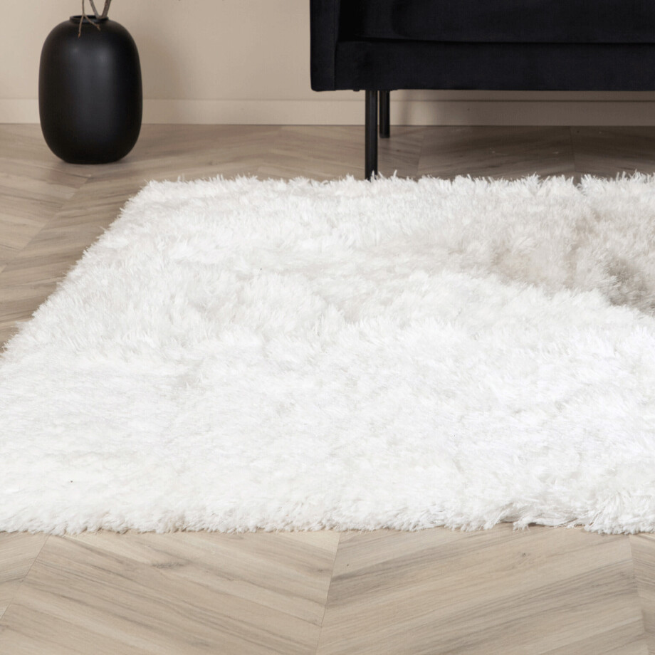 Nohr Vloerkleed 'Sambath' 300 x 300cm, kleur Wit afbeelding 1