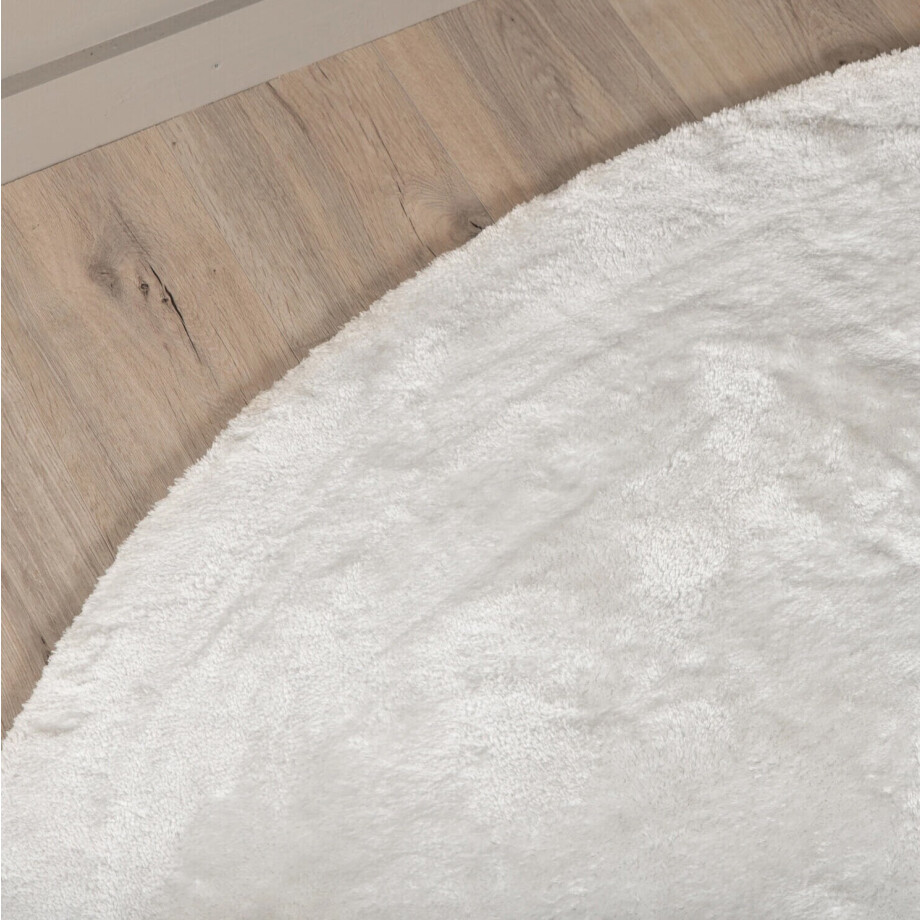 Nohr Vloerkleed 'Yer' 200cm, kleur Wit afbeelding 1