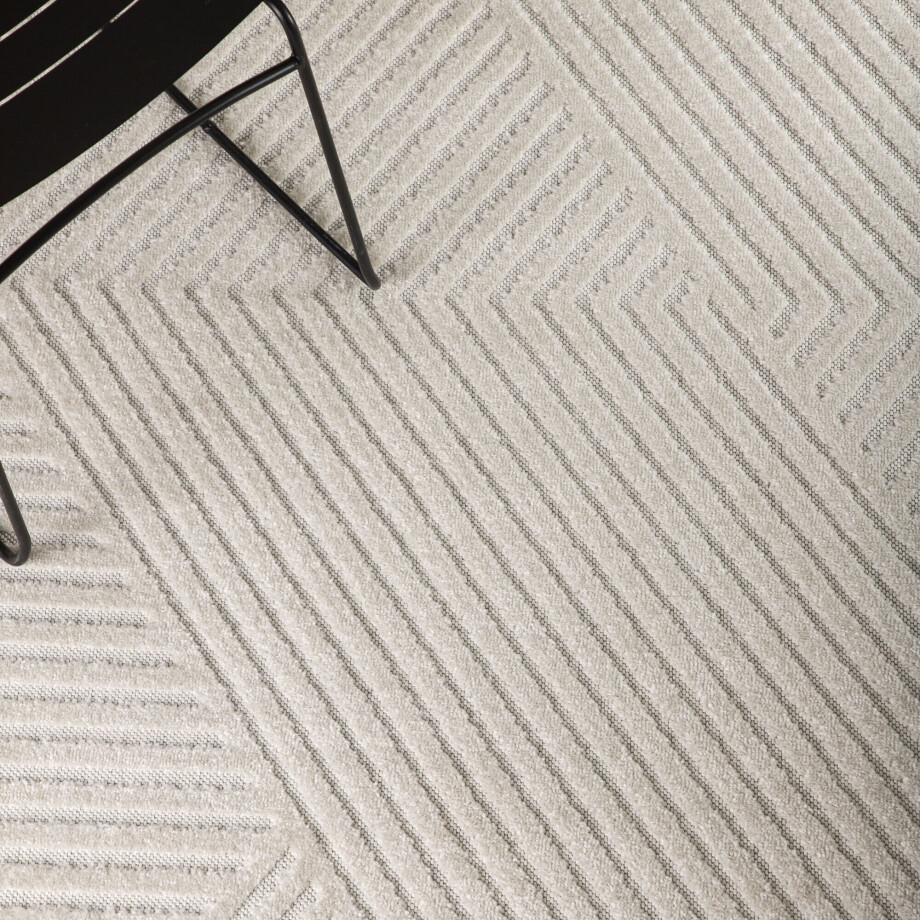 Nohr Vloerkleed 'Auburn' 160 x 230cm, kleur Off White afbeelding 1