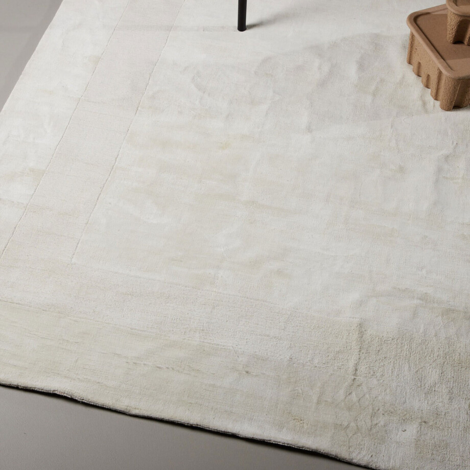 Nohr Vloerkleed 'Janequa' 240 x 240cm, kleur Off White afbeelding 1