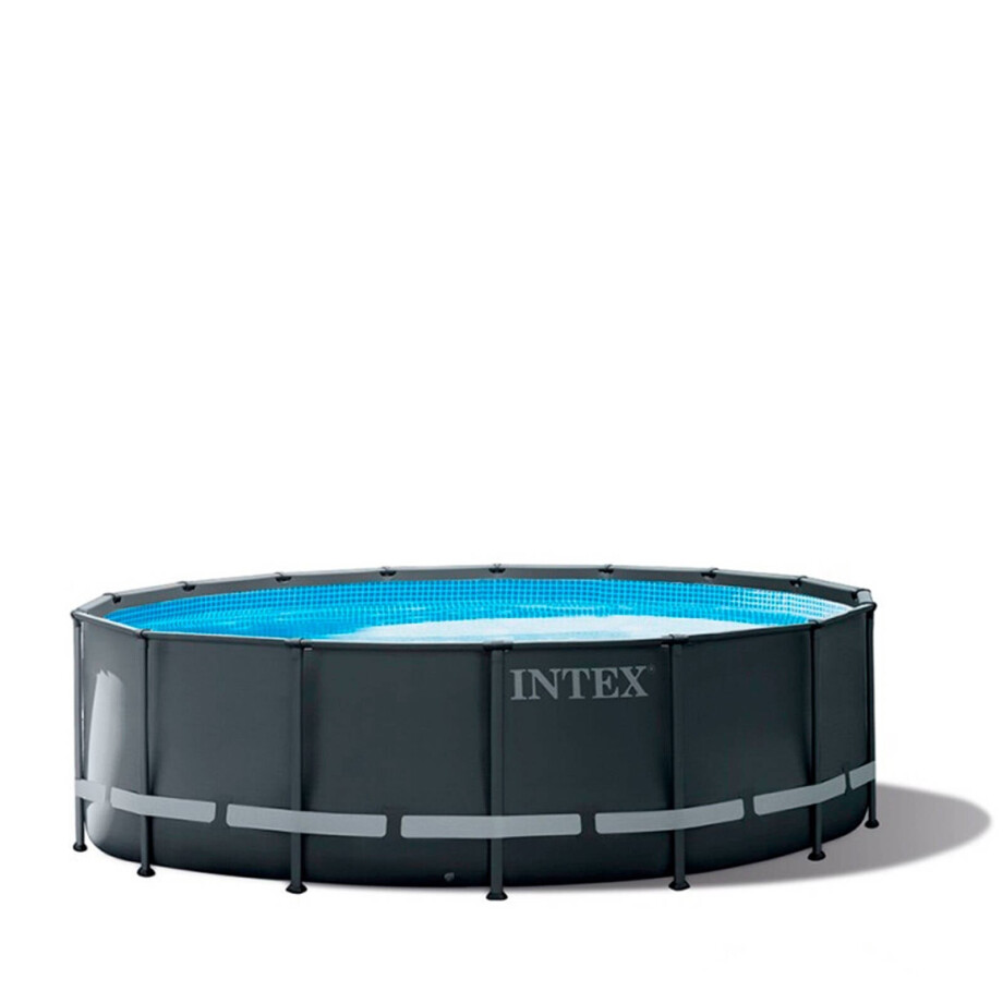 Intex Ultra XTR frame zwembad (Ø488x122 cm) met zandfilterpomp Intex Ultra XTR frame zwembad (Ø488x122 cm) met zandfilterpomp afbeelding