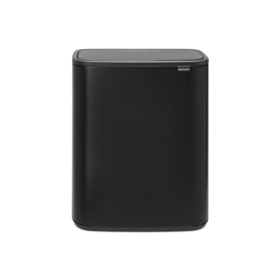 Brabantia Bo Touch bin prullenbak - 60 L - Matt Black afbeelding 