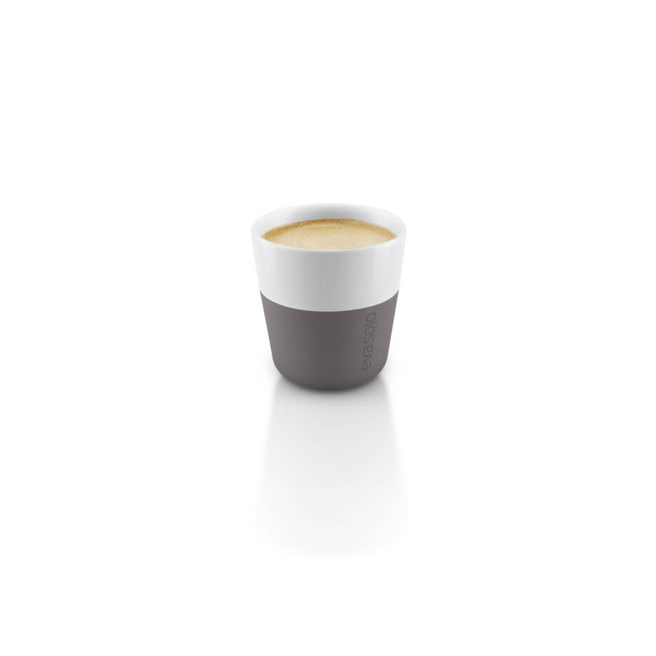 Eva Solo Espresso kopjes Elephant Grey 80 ml - 2 Stuks Eva Solo Espresso kopjes Elephant Grey 80 ml - 2 Stuks afbeelding