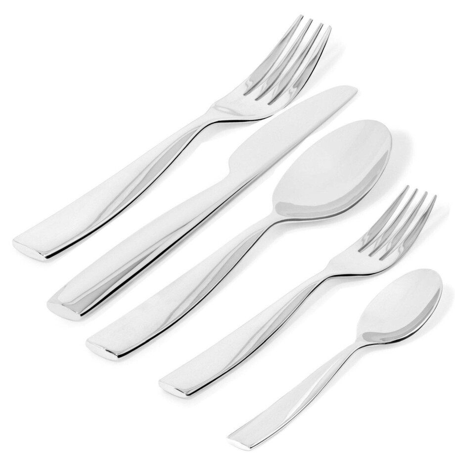 Alessi Bestekset Dressed - MW03S5 - 5-delig - door Marcel Wanders Alessi Bestekset Dressed - MW03S5 - 5-delig - door Marcel Wanders afbeelding