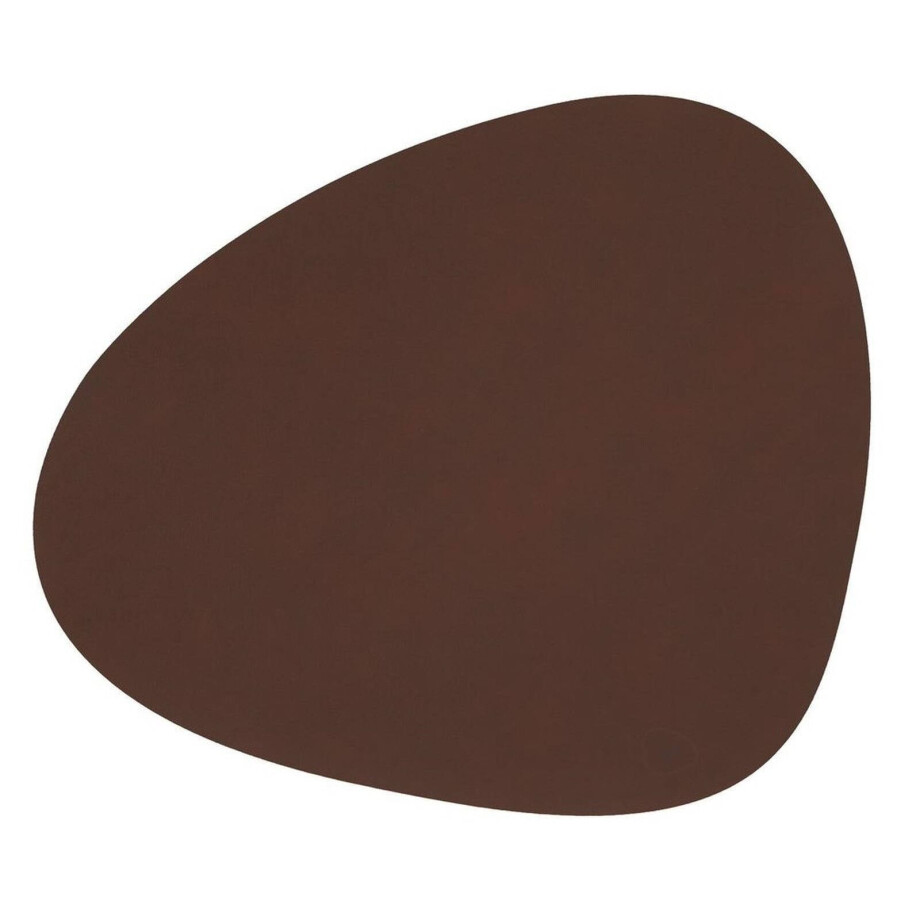 LIND DNA Placemat Nupo - Leer - Dark Brown - 44 x 37 cm LIND DNA Placemat Nupo - Leer - Dark Brown - 44 x 37 cm afbeelding