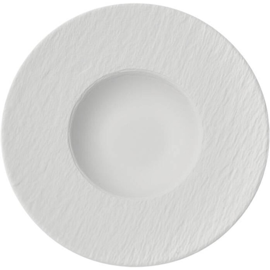 Villeroy & Boch Pastabord Manufacture Rock - Wit - ø 29 cm afbeelding 