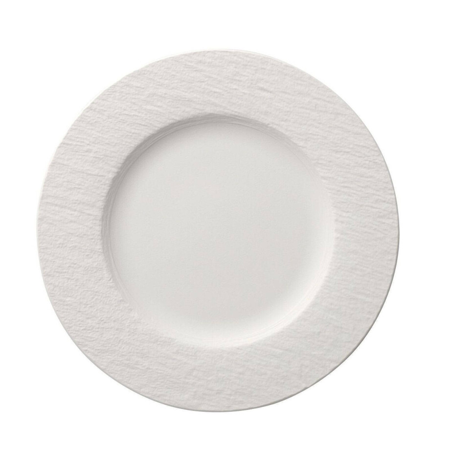 Villeroy & Boch Ontbijtbord Manufacture Rock - Wit - ø 22 cm Villeroy & Boch Ontbijtbord Manufacture Rock - Wit - ø 22 cm afbeelding