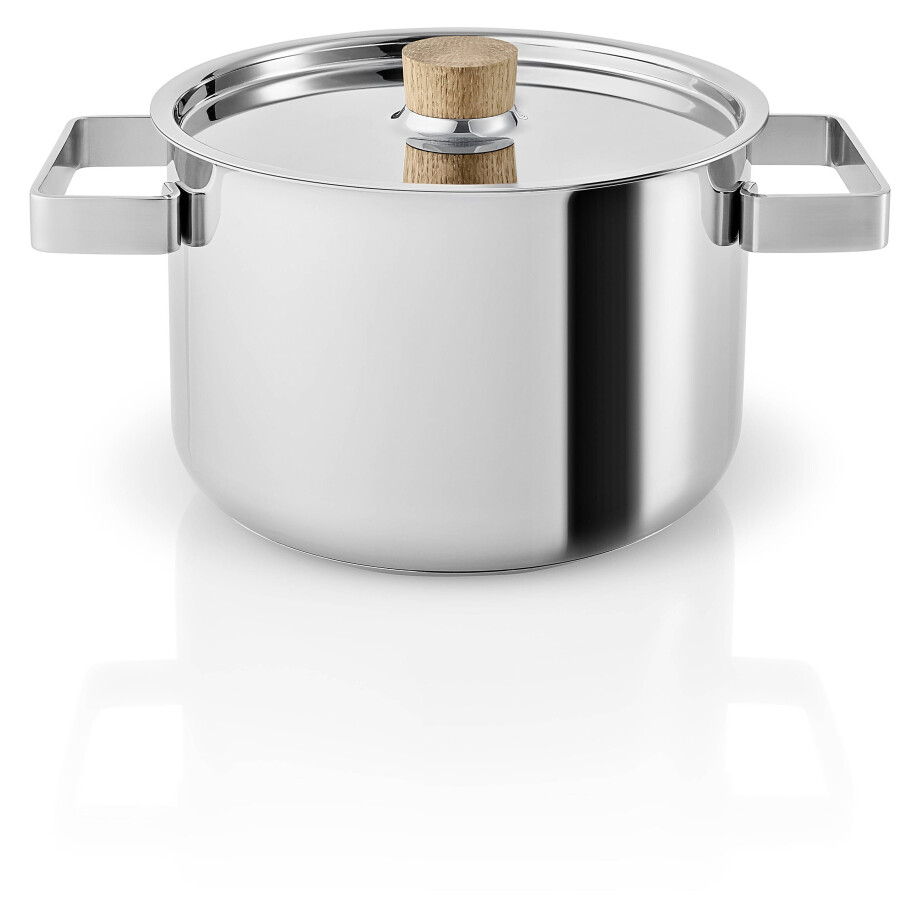 Eva Solo Kookpan Nordic Kitchen RVS - ø 18 cm / 3 liter Eva Solo Kookpan Nordic Kitchen RVS - ø 18 cm / 3 liter afbeelding