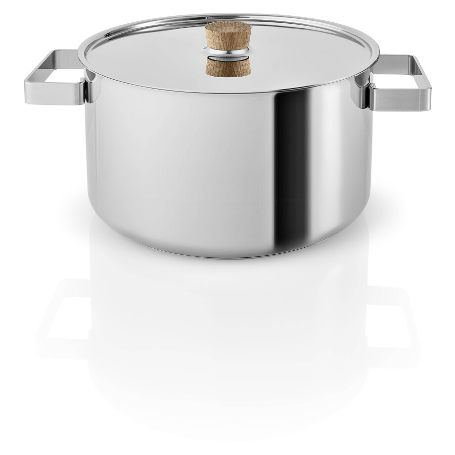 Eva Solo Kookpan Nordic Kitchen RVS - ø 24 cm / 6 liter Eva Solo Kookpan Nordic Kitchen RVS - ø 24 cm / 6 liter afbeelding