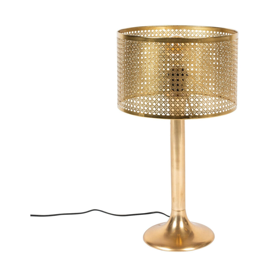 Dutchbone Barun Tafellamp Goud Dutchbone Barun Tafellamp Goud afbeelding
