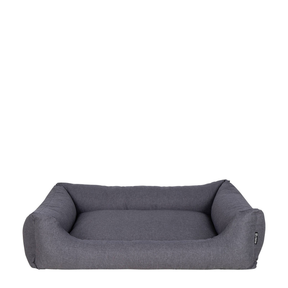 District 70 CLASSIC hondenmand - Charcoal Grey - L - 100 x 70 cm afbeelding 