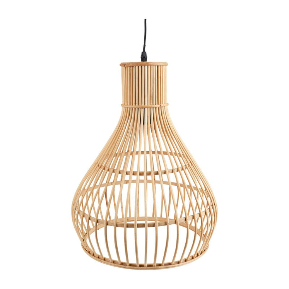 Bamboe hanglamp - naturel - ⌀36x50 cm afbeelding 