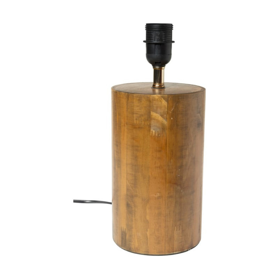 Lampvoet Pinewood - bruin - ø13.7x32 cm afbeelding 