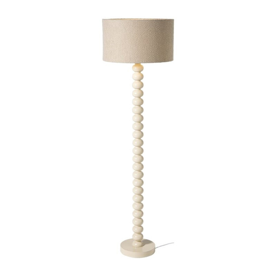 Lampvoet bollen - beige- ø24x135 cm afbeelding 