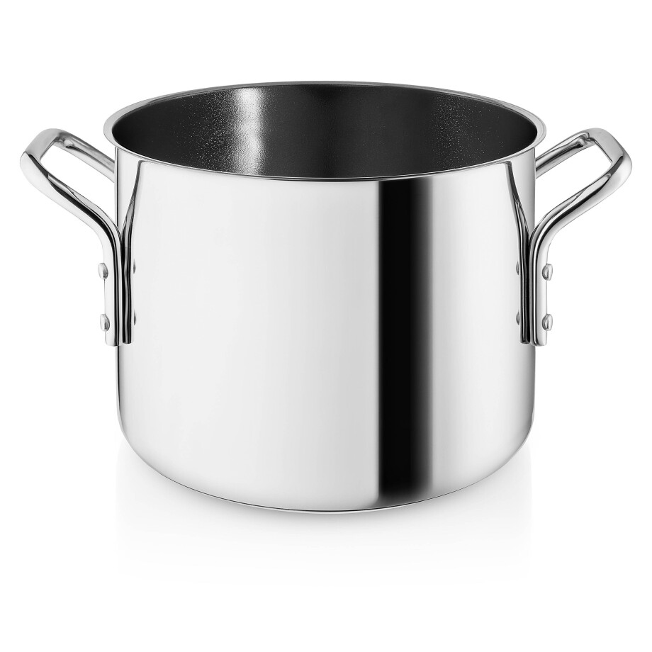 Eva Solo Kookpan RVS Line Ceramic - ø 16 cm / 2.2 liter Eva Solo Kookpan RVS Line Ceramic - ø 16 cm / 2.2 liter afbeelding