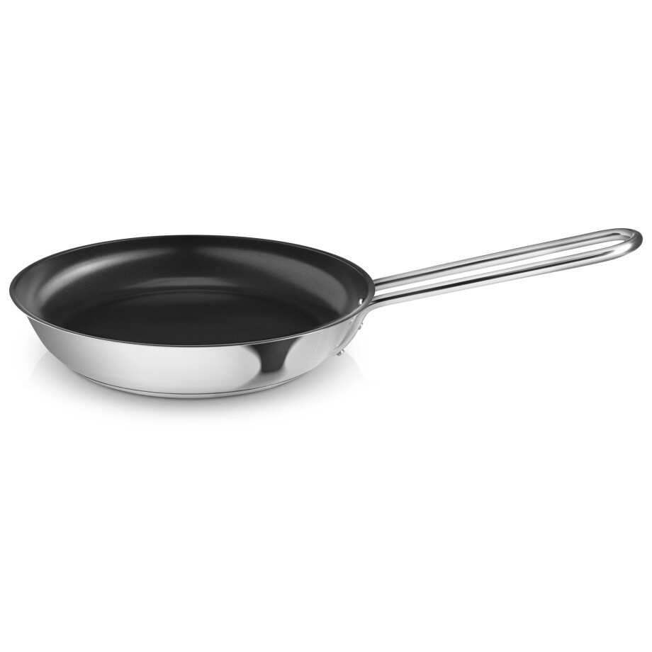 Eva Solo Koekenpan RVS Line - ø 20 cm - keramische anti-aanbaklaag Eva Solo Koekenpan RVS Line - ø 20 cm - keramische anti-aanbaklaag afbeelding