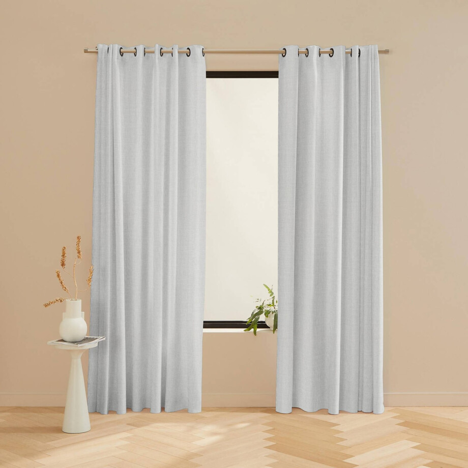 NOUS Living lichtdoorlatend gordijn Diana 12 ivory NOUS Living lichtdoorlatend gordijn Diana 12 ivory afbeelding