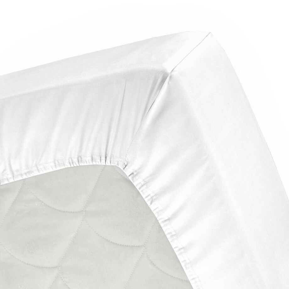 Cinderella jersey hoeslaken topmatras wit Cinderella jersey hoeslaken topmatras wit afbeelding