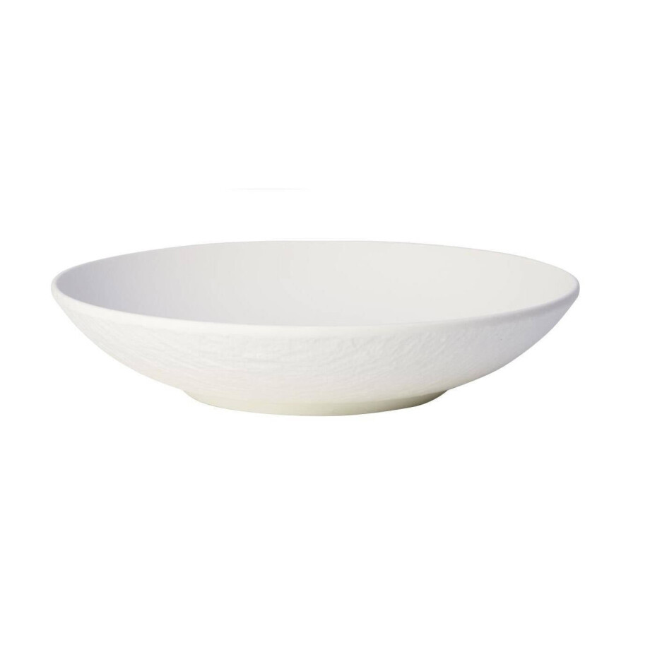 Villeroy & Boch Serveerschaal Manufacture Rock - Wit - ø 24 cm afbeelding 