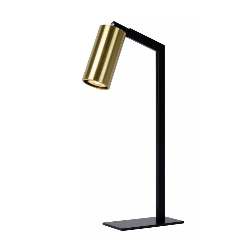 Lucide SYBIL - Bureaulamp - 1xGU10 - Zwart afbeelding 