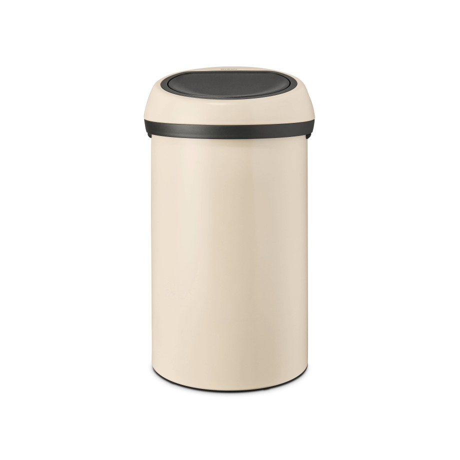 Brabantia Touch Bin prullenbak - 60 l - Soft Beige afbeelding 