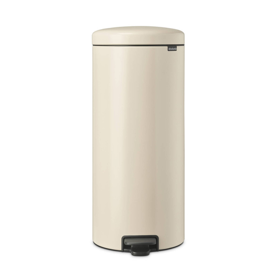 Brabantia NewIcon prullenbak - 30 l - Soft Beige afbeelding 