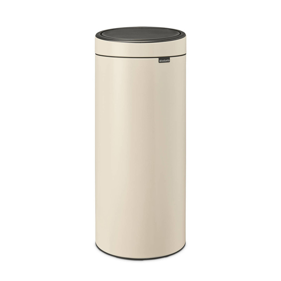 Brabantia Touch Bin prullenbak - 30 l - Soft Beige afbeelding 