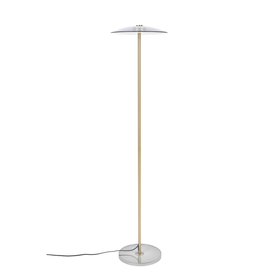Zuiver Zuiver Float Vloerlamp/ Staande lamp Glas - Goud afbeelding 